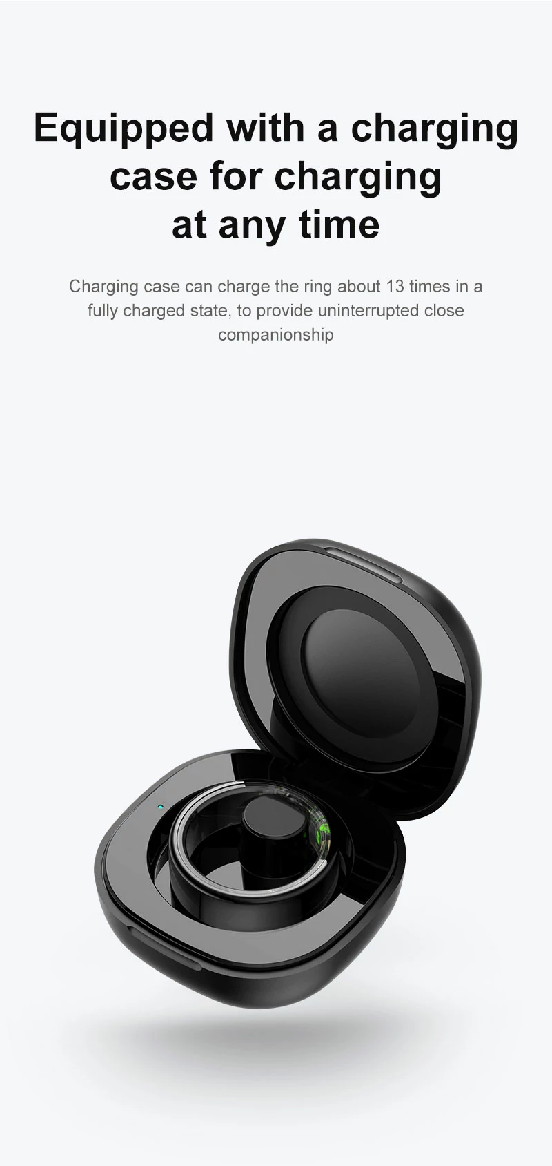 Smart Ring Premium Materials - Medical Grade Titanium Alloy