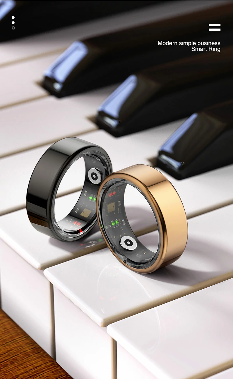 Smart Ring Package Contents - Complete Accessories and Charging Kit