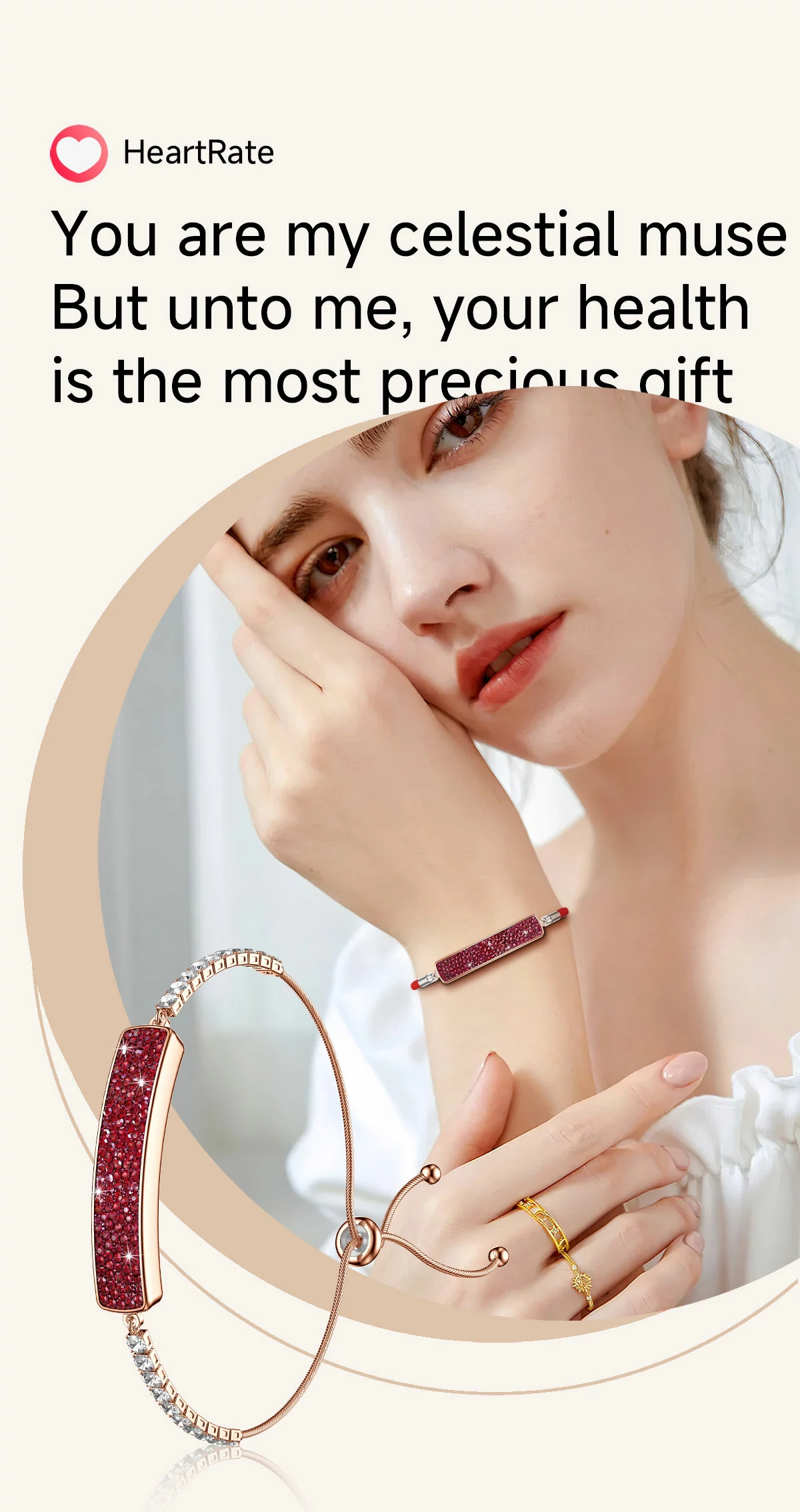 Smart Ring B5 Sleep Tracking - Advanced Sleep Analysis with REM and Deep Sleep Detection